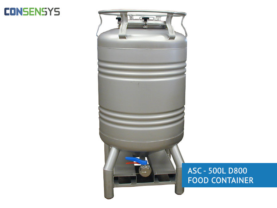 asc - 500l d800 food container