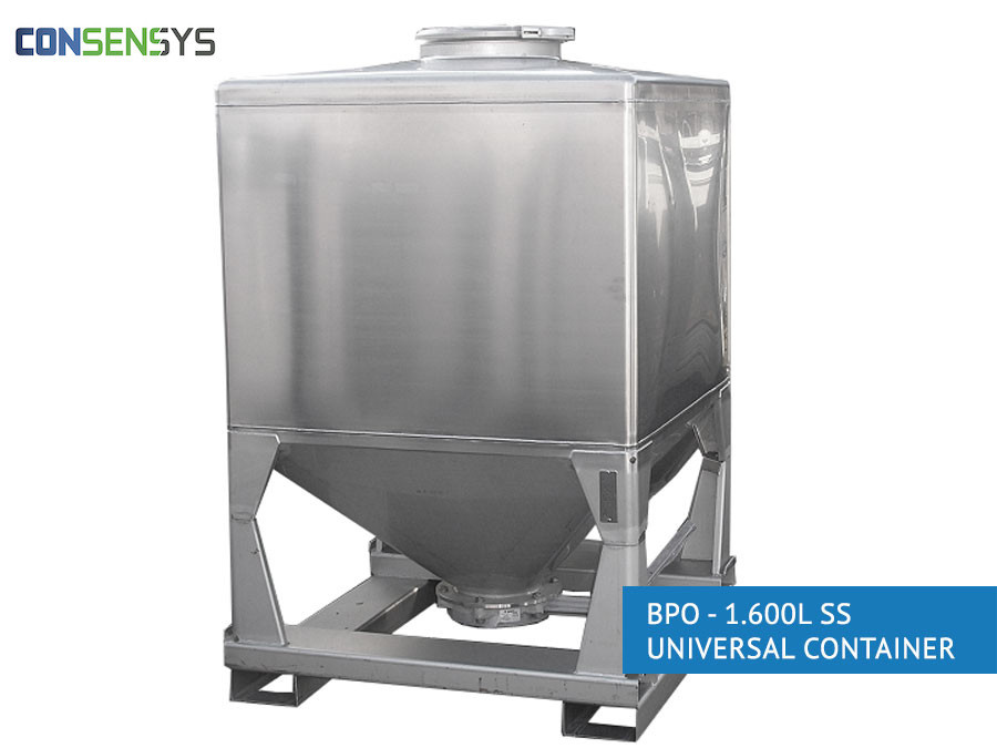 bpo 1600l ss universal container